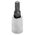 Performance Tool Chrome Torx Bit Socket, 1/4" Drive, T30 Internal Torx Bit W36830